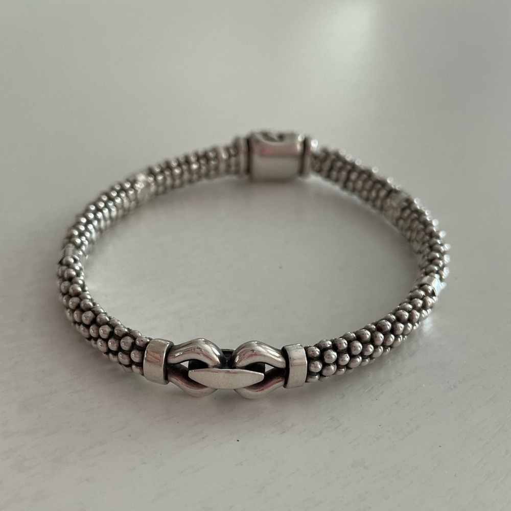 Lagos Caviar Buckle Bracelet